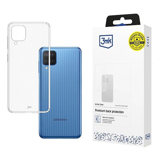 3mk Armor Case Samsung Galaxy M12-hez - átlátszó