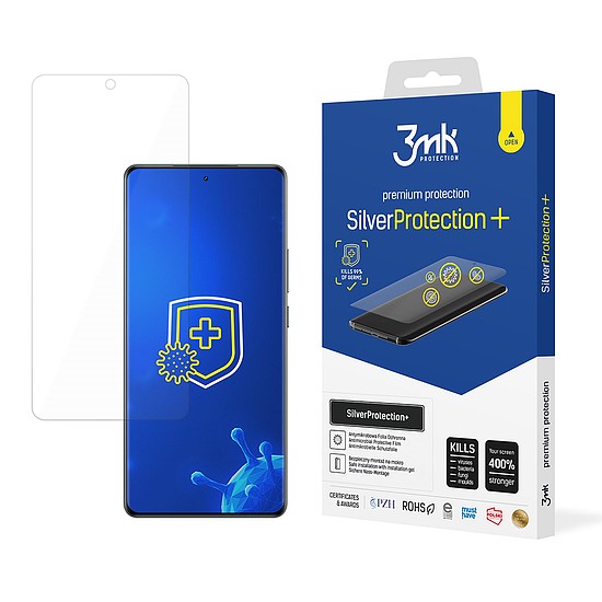 3mk SilverProtection+ antibakteriális fólia Realme GT 6T-hez