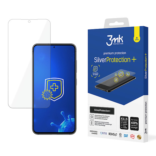 3mk SilverProtection+ védőfólia Samsung Galaxy S24+ készülékhez