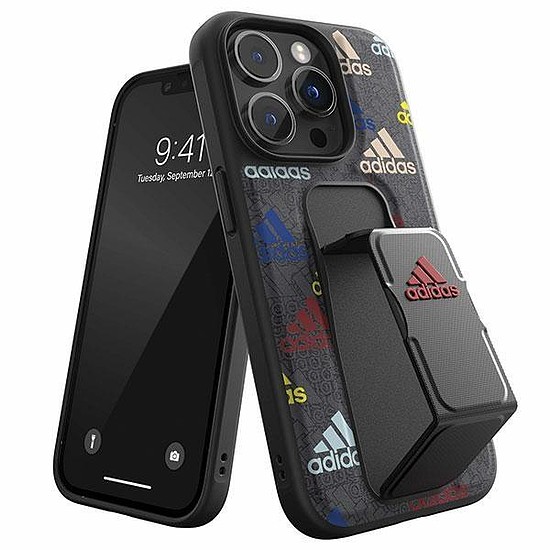 Adidas SP Grip Case iPhone 14 Pro fekete/fekete/színes 50251