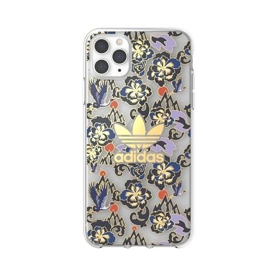 Adidas VAGY átlátszó tok CNY AOP iPhone 11 Pro Max arany/arany 37773