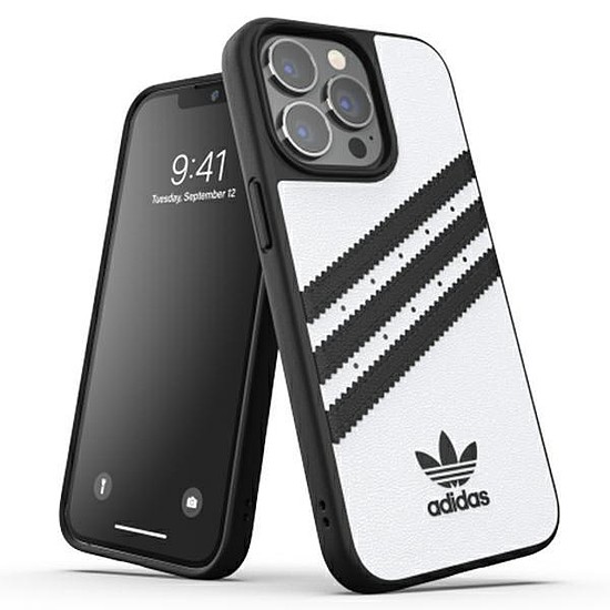 Adidas VAGY öntött PU FW21 iPhone 13 Pro /13 6.1" fekete fehér/fekete fehér 47115