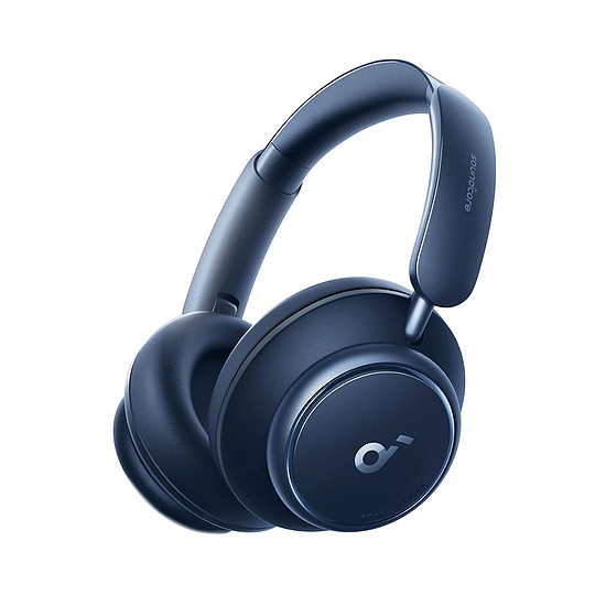 Anker - Wireless Headphones Space Q45 (A3040G31) - Bluetooth 5.3, Zajszűrés, USB-C - Kék