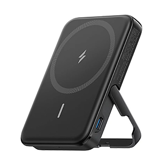 Anker - Wireless Power Bank 322 (A1618G11) - MagSafe, iPhone-hoz, 5000 mAh, 7,5 W - Fekete