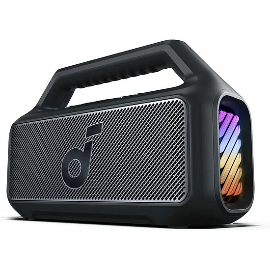 Anker - Wireless Speaker Soundcore Boom 2 (A3138011) - Bluetooth 5.3, RGB fények, IPX7, BassUp - fekete (KF2327934)