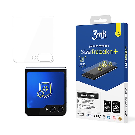 Antibakteriális fólia 3mk SilverProtection+ Samsung Galaxy Z Flip 6-hoz