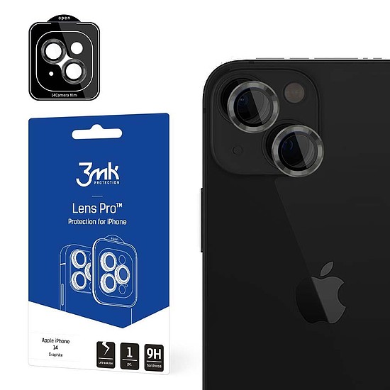 Apple iPhone 15 - 3mk Lens Protection Pro Graphite