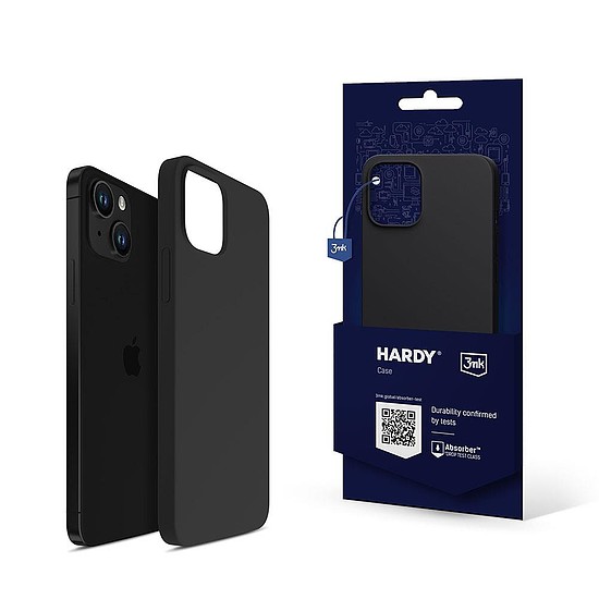 Apple iPhone 15 Plus - 3mk Hardy Szilikon MagCase Graphite