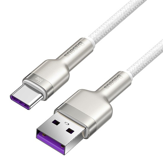 Baseus Cafule USB-USB-C kábel, 66 W, 1 m, fehér (CAKF000102)