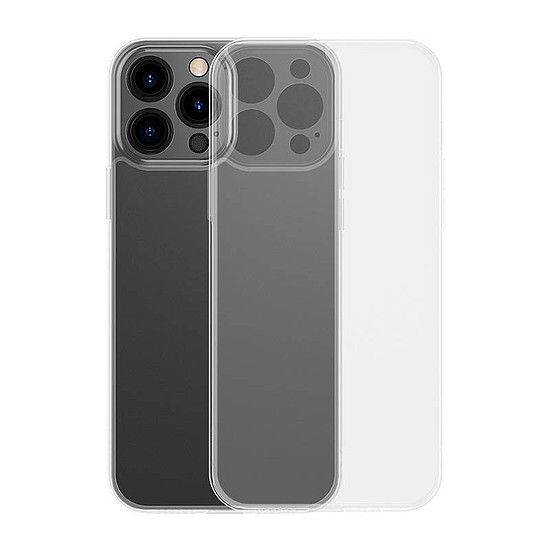 Baseus Frosted tok iPhone 13 Pro készülékhez átlátszó (ARWS000702)