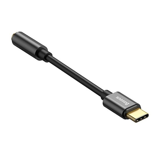 Baseus L54 USB-C audioadapter + 3,5 mm-es mini jack, fekete (CATL54-01)