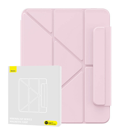 Baseus Minimalist mágneses tok Pad 10 10.9", pink (P40112500411-02)