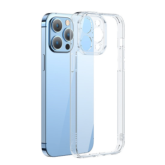 Baseus SuperCeramic Series Glass Case Üvegtok iPhone 13 Pro 6.1 készülékhez" 2021 + Tisztítókészlet