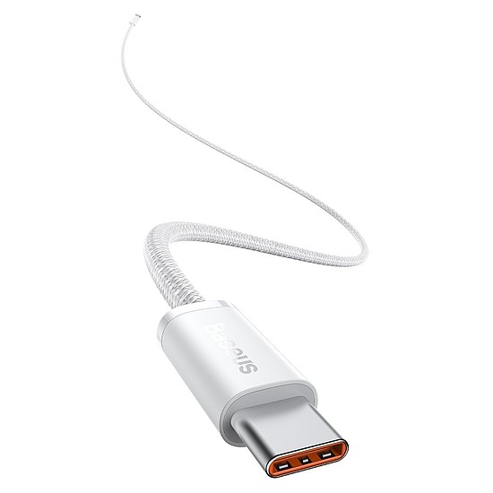 Baseus USB-C-USB-C kábel, 100 W, 1 m, fehér (CALD000202)