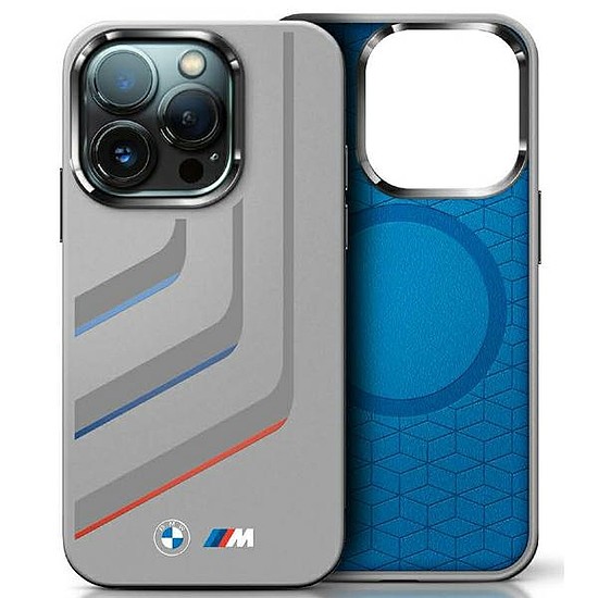 BMW Silicone Turning Lines MagSafe tok iPhone 16 Pro Maxhez - szürke