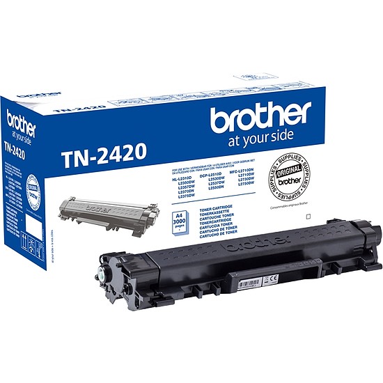 Brother TN-2420 Black twin pack lézertoner eredeti 2x3K