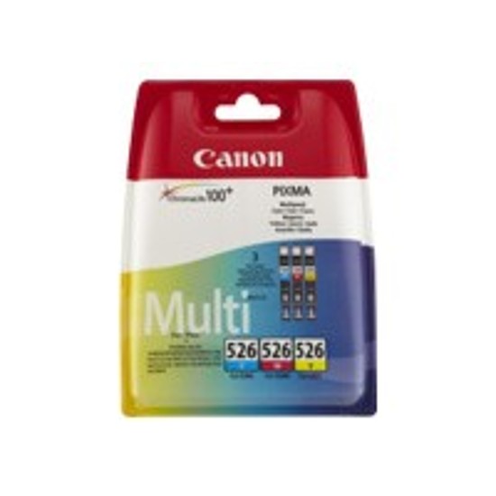 Canon CLI-526 Multipack Cyan Magenta Yellow tintapatron eredeti 4541B009