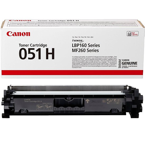 Canon CRG-051H Black lézertoner eredeti 4,1K 2169C002