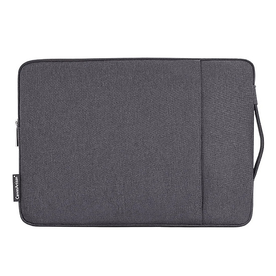 CanvasArtisan - Laptop kézitáska (L25-89) - 15-16 hüvelykes eszközökhöz - Sötétszürke (KF2326520)