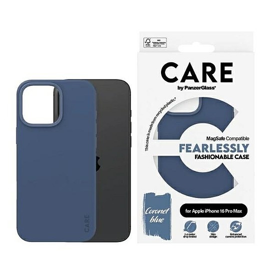 CARE by PanzerGlass Fashion Case iPhone 16 Pro Max 6,9" kék/kék MagSafe 1384