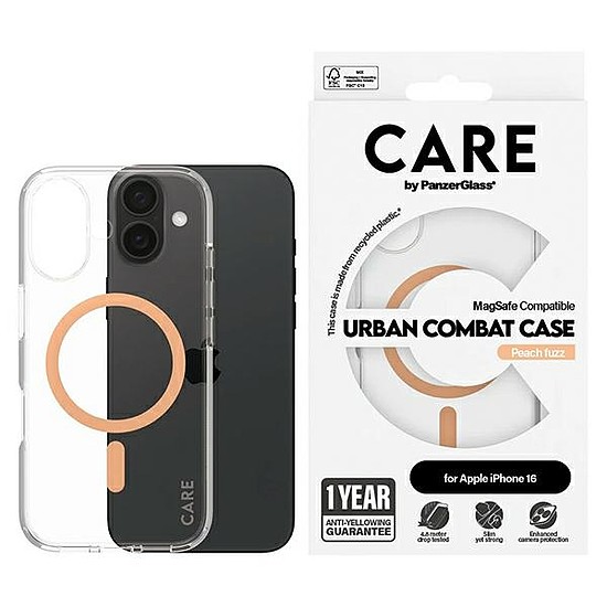 CARE by PanzerGlass Flagship Case iPhone 16 6,1" barack/barack MagSafe 1373