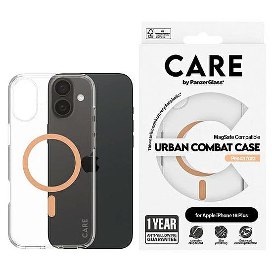 CARE by PanzerGlass Flagship Case iPhone 16 Plus 6,7" barack/barack MagSafe 1375