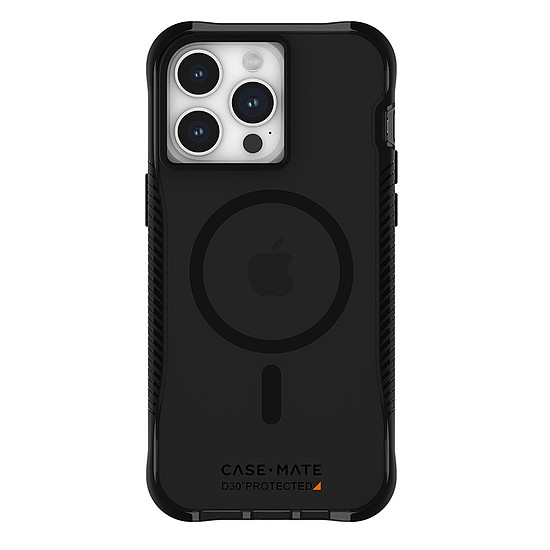 Case-Mate Tough Grip Plus D3O MagSafe - tok iPhone 15 Pro Max készülékhez füstös/fekete (CM051646)