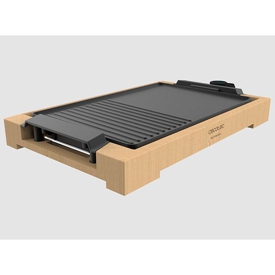 Cecotec Tasty&Grill 2000 Bamboo Black elektromos grillrács 2000 W 3058 (CECO030588)