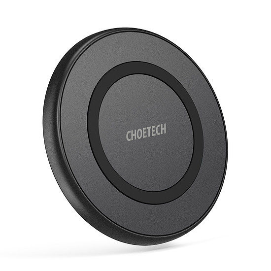 Choetech Qi 10W vezeték nélküli töltő + USB kábel - micro USB fekete (T526-S)