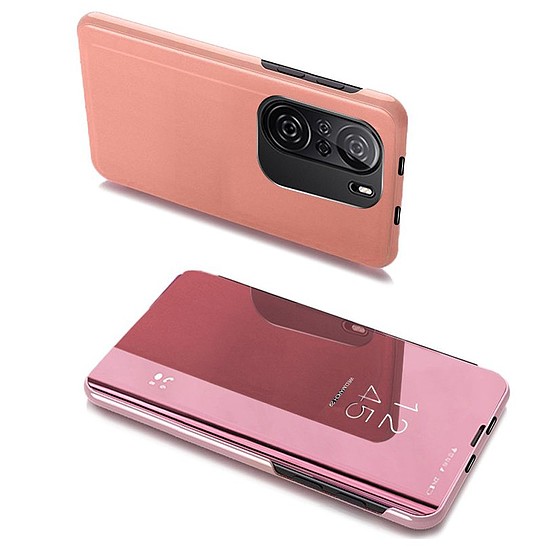 Clear View Case tok Xiaomi Redmi K40 Pro+ / K40 Pro / K40 / Poco F3 pinkhez