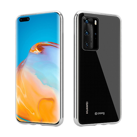 Crong Crystal Slim Cover - Huawei P40 védőtok átlátszó (CRG-CRSLIM-HP40-TRS)