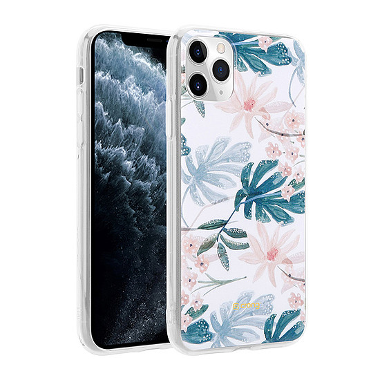 Crong Flower Case - tok iPhone 11 Pro készülékhez 01-es minta (CRG-FLR-IP11P-01)