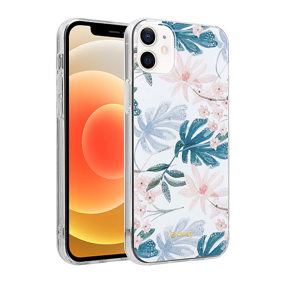 Crong Flower Case - tok iPhone 12 Minihez 01-es minta (CRG-FLR-IP1254-01)