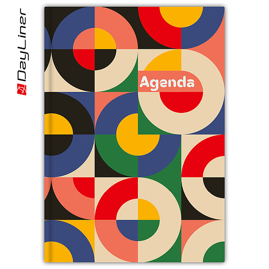 Dayliner agenda Colors A5 heti Retro 2025