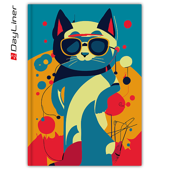 Dayliner agenda Colors A5 napi Astro Cat 2025