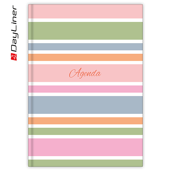 Dayliner agenda Colors A5 napi Stripes 2025