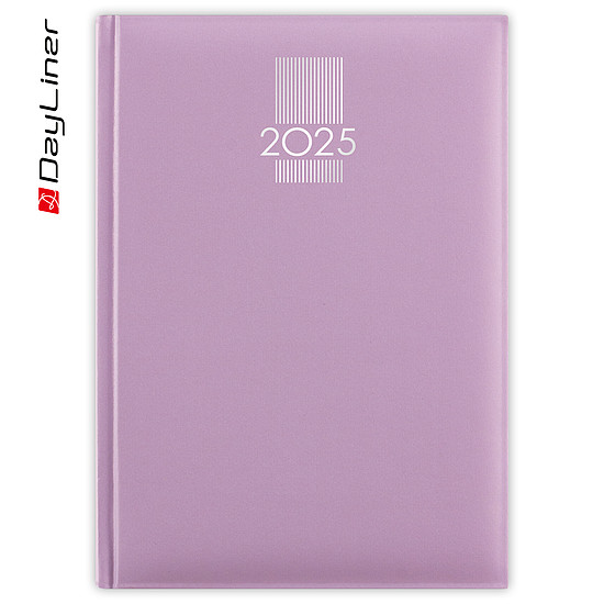 Dayliner agenda MyPastel A5 heti lila 2025