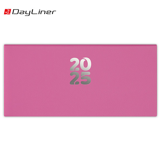 Dayliner agenda Pannon fekvő zsebnaptár fuchsia 2025