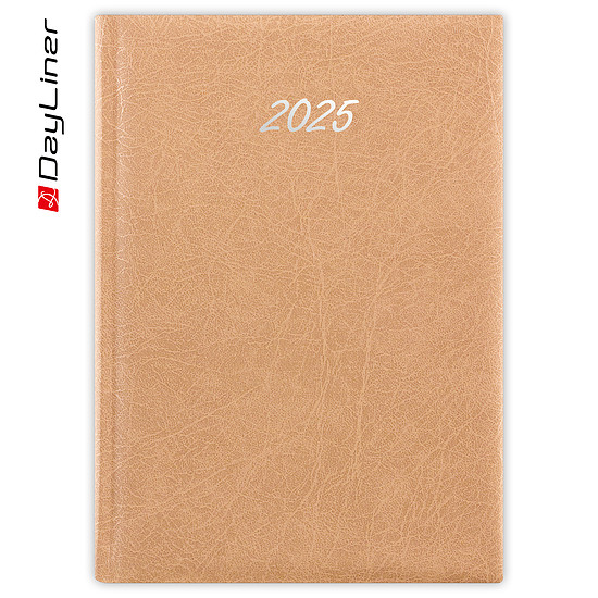 Dayliner agenda Rebel B5 heti bézs 2025