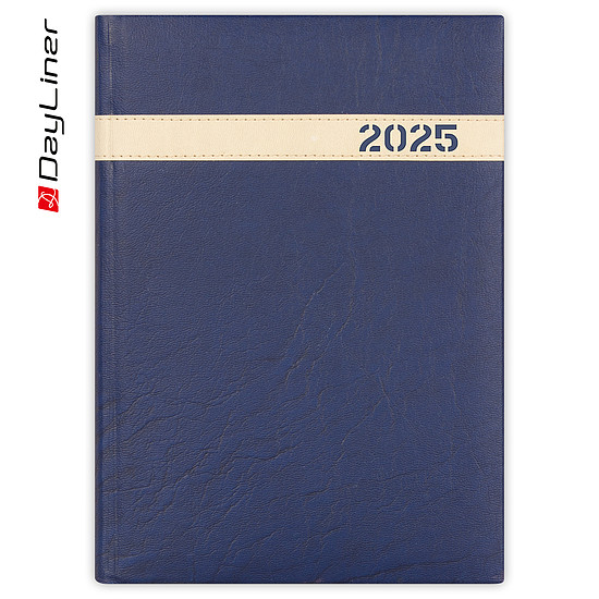 Dayliner agenda The Boss A5 napi kék 2025