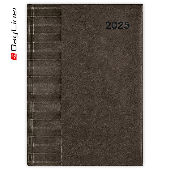 Dayliner agenda Tucson B5 heti fekete 2025