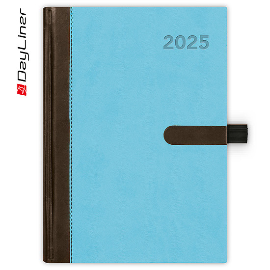 Dayliner agenda Winner A5 heti kék 2025