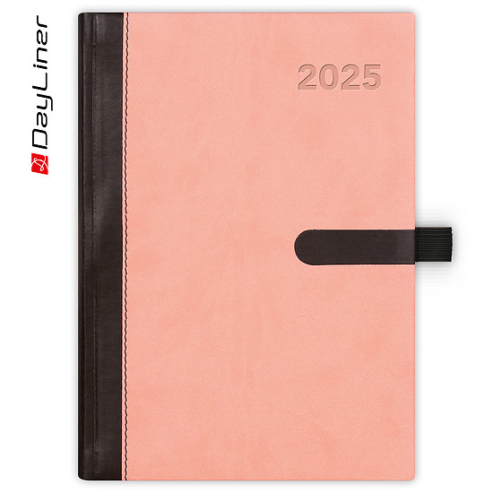 Dayliner agenda Winner A5 heti pink 2025