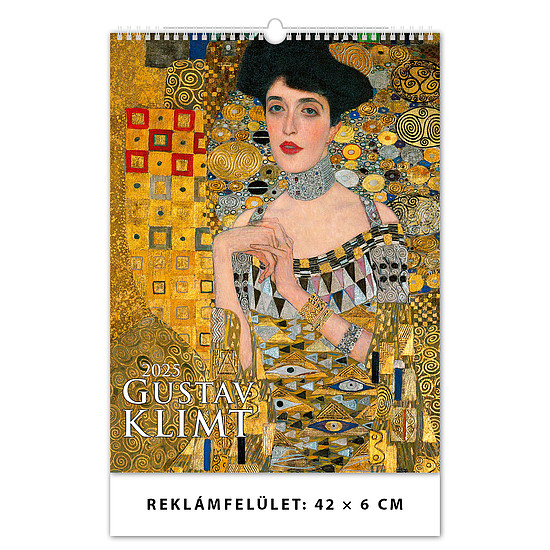 Dayliner falinaptár Gustav Klimt 2025