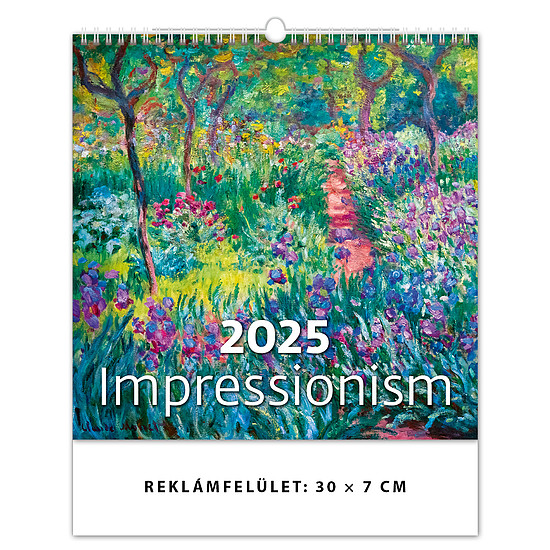 Dayliner falinaptár Impressionism LP 2025