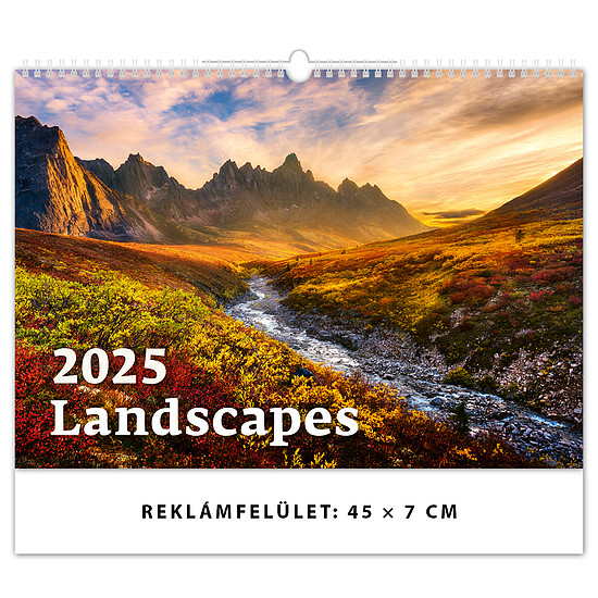 Dayliner falinaptár Landscapes 2025