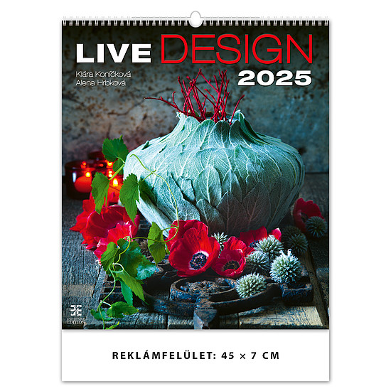 Dayliner falinaptár Live Design 2025