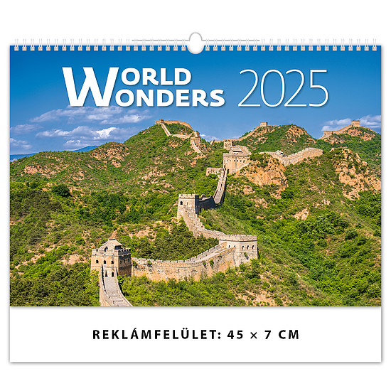 Dayliner falinaptár World Wonders 2025