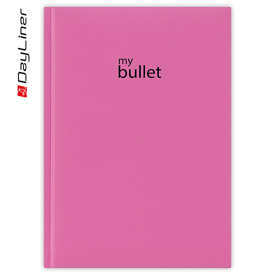 Dayliner notes Pannon A5 bullet fuchsia