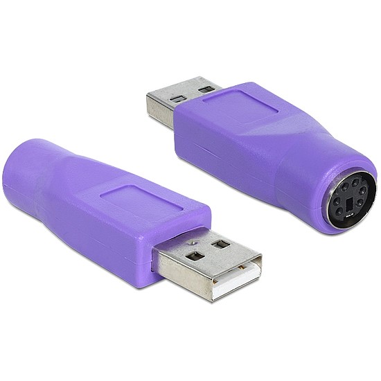 Delock Adapter PS/2 anya > USB-A apa (65461)